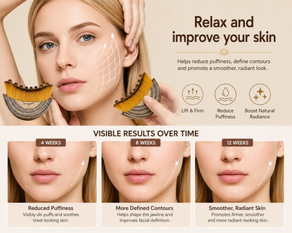 HUMAIRA Lymphatic Contour Face Brush – Facial Sculpting & Massage Tool